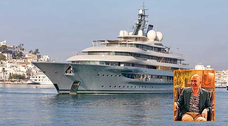 amazon boss new yacht