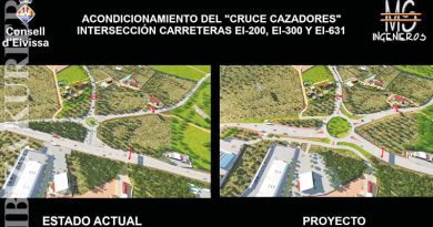 Runde Lösung für einen schwarzen Punkt – Kreuzung von Los Cazadores wird zum Kreisverkehr