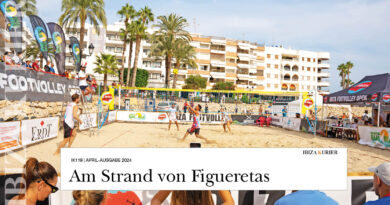 Brasilianische Trendsportart “Footvolley” erobert Ibiza – Zwei Termine in Playa d’en Bossa im April und Santa Eulalia im Mai
